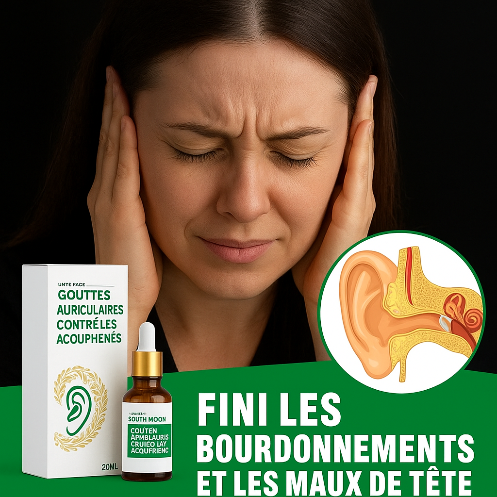 Huile Essentielle Naturelle Anti-Acouphènes – 20 ml