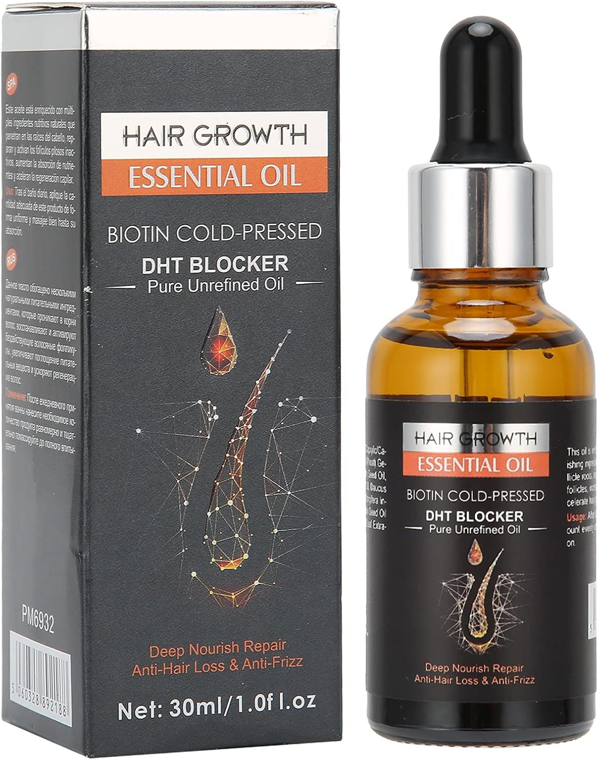 Huile Essentielle de Densité Capillaire – Croissance & Fortification