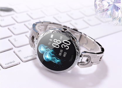 Montre Connectée Femme – Étanche, Santé & Fitness