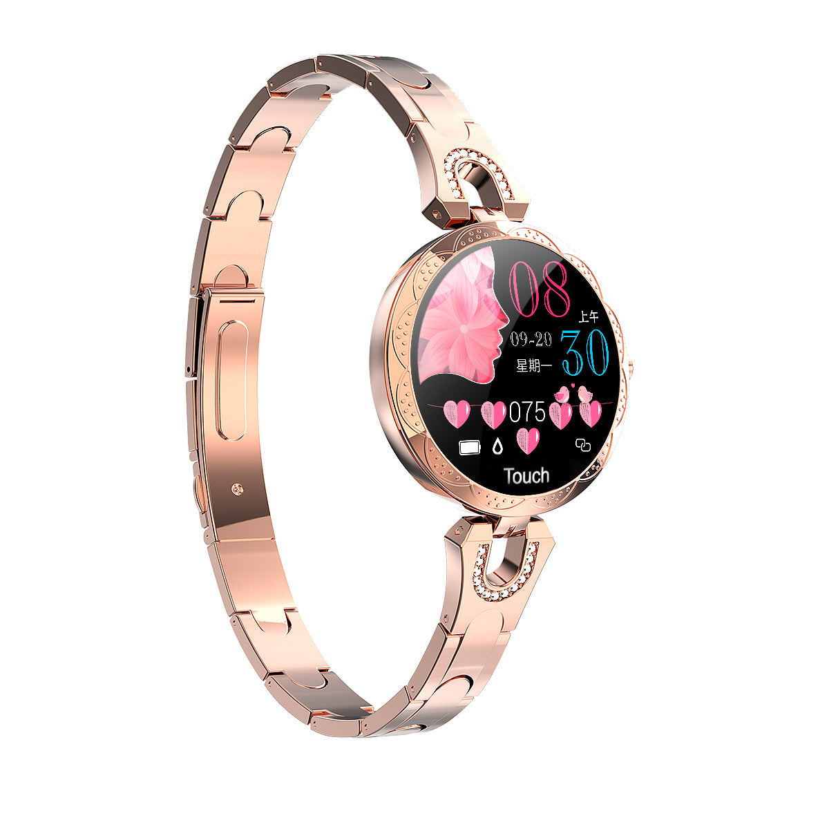 Montre Connectée Femme – Étanche, Santé & Fitness