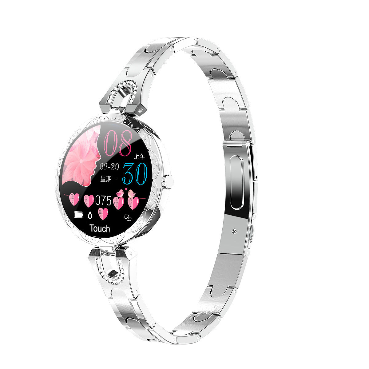 Montre Connectée Femme – Étanche, Santé & Fitness