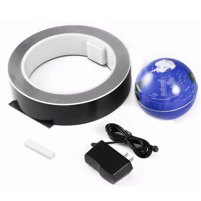 🌍 Lampe Globe LED Flottant – Carte du Monde en Lévitation Magnétique