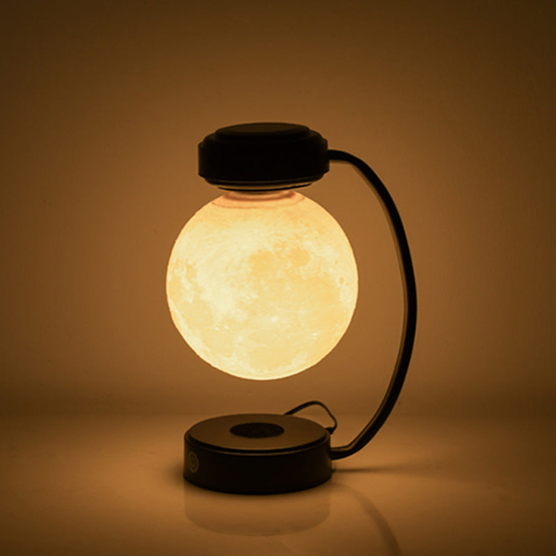 Lampe Lévitation Lune 3D LED – Veilleuse Magnétique Flottante
