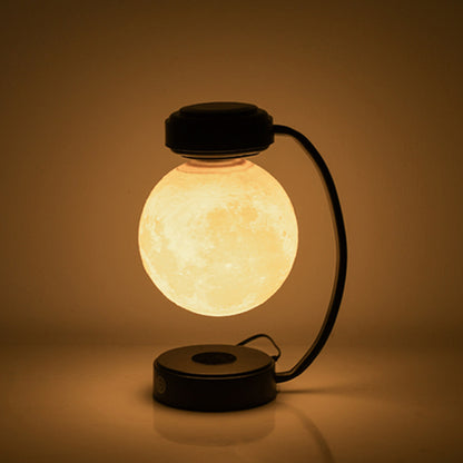Lampe Lévitation Lune 3D LED – Veilleuse Magnétique Flottante