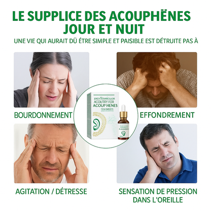 Huile Essentielle Naturelle Anti-Acouphènes – 20 ml