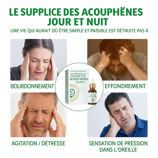 Huile Essentielle Naturelle Anti-Acouphènes – 20 ml