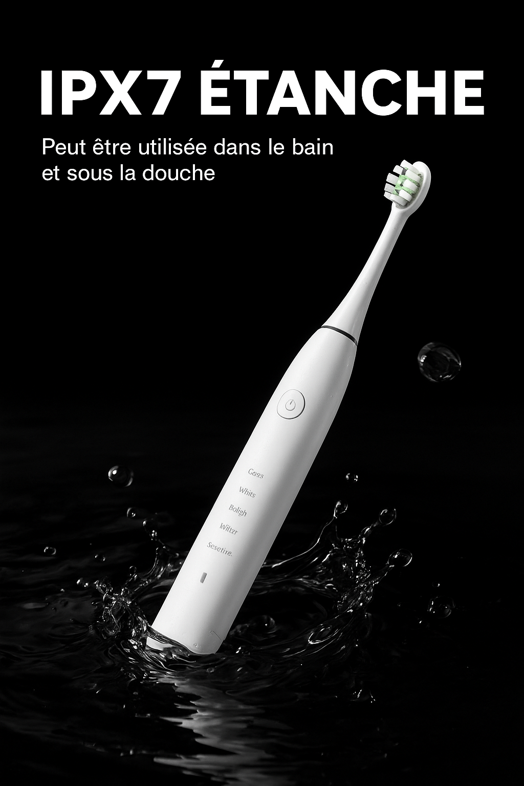 Brosse à dents sonique originale à triple poils