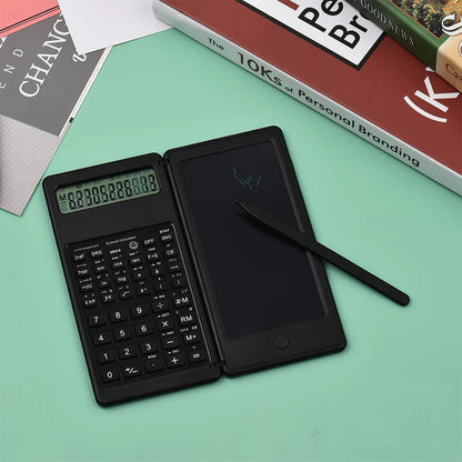 Calculatrice Scientifique 2-en-1 avec Tablette d’Écriture LCD
