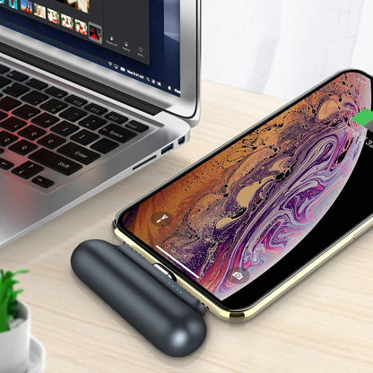 Mini Batterie Externe Magnétique Portable – Charge Rapide & Universelle