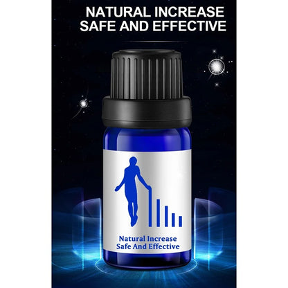 🌿 Huile de Croissance Naturelle – Booster de Taille