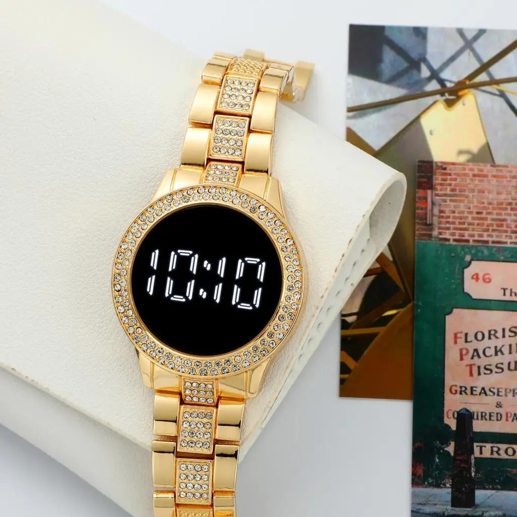 ⌚ Montre de Luxe à Écran Tactile LED – Élégance et Modernité