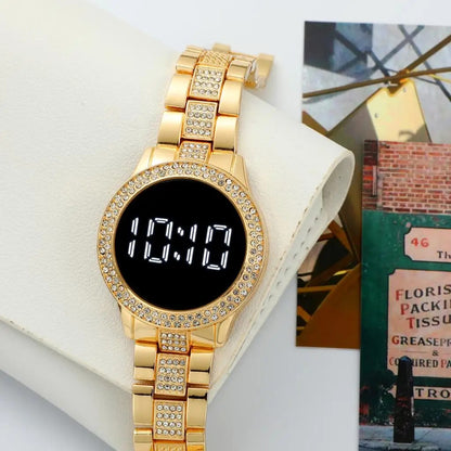 ⌚ Montre de Luxe à Écran Tactile LED – Élégance et Modernité