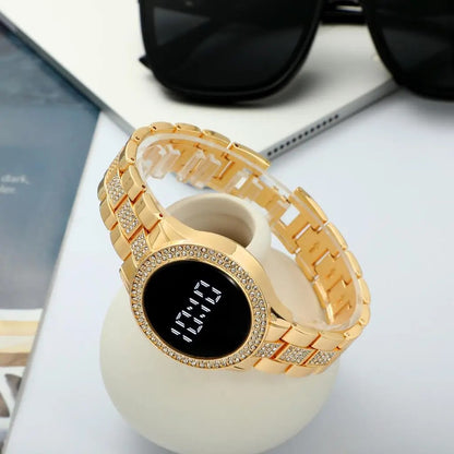 ⌚ Montre de Luxe à Écran Tactile LED – Élégance et Modernité