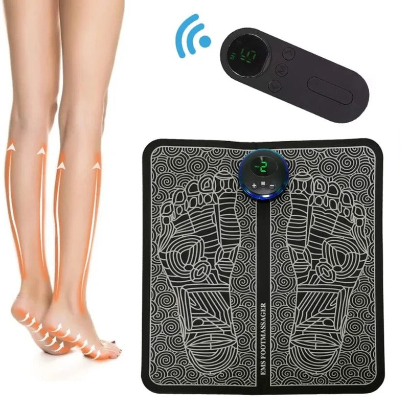 Tapis de Massage Électrique EMS – Relaxation, Circulation & Bien-être