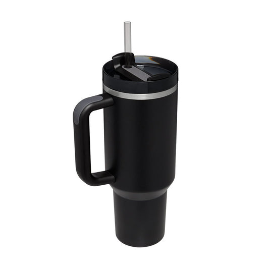 Gobelet Isotherme 113 cl Inox – Anti-Fuite avec Poignée & Paille