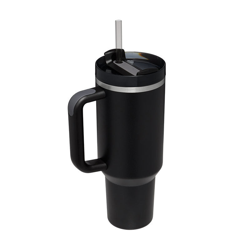 Gobelet Isotherme 113 cl Inox – Anti-Fuite avec Poignée & Paille