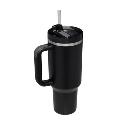 Gobelet Isotherme 113 cl Inox – Anti-Fuite avec Poignée & Paille