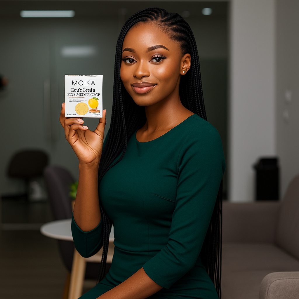 Pads nettoyants MOIKA à l’acide kojique et au curcuma